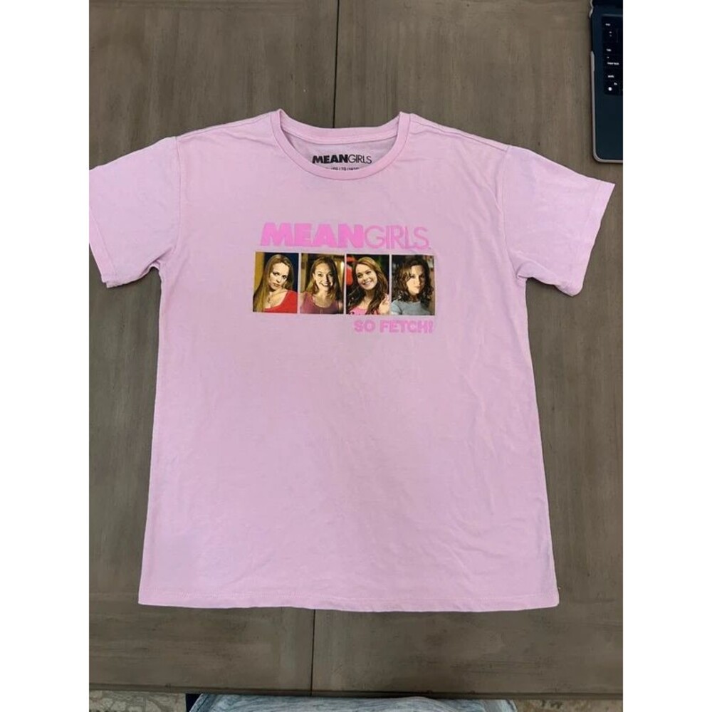 Mean Girls “So Fetch!” Pink T-Shirt Kids XL (14/16)